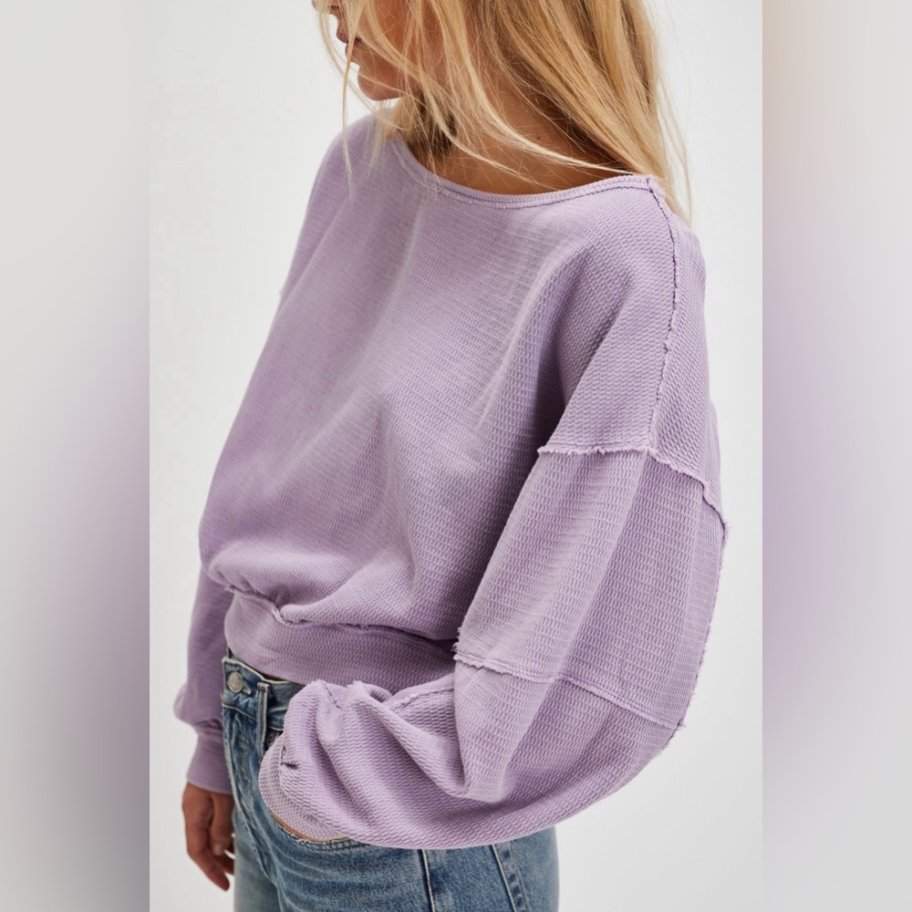 We The Free Ife Pullover Top-Hot Pink